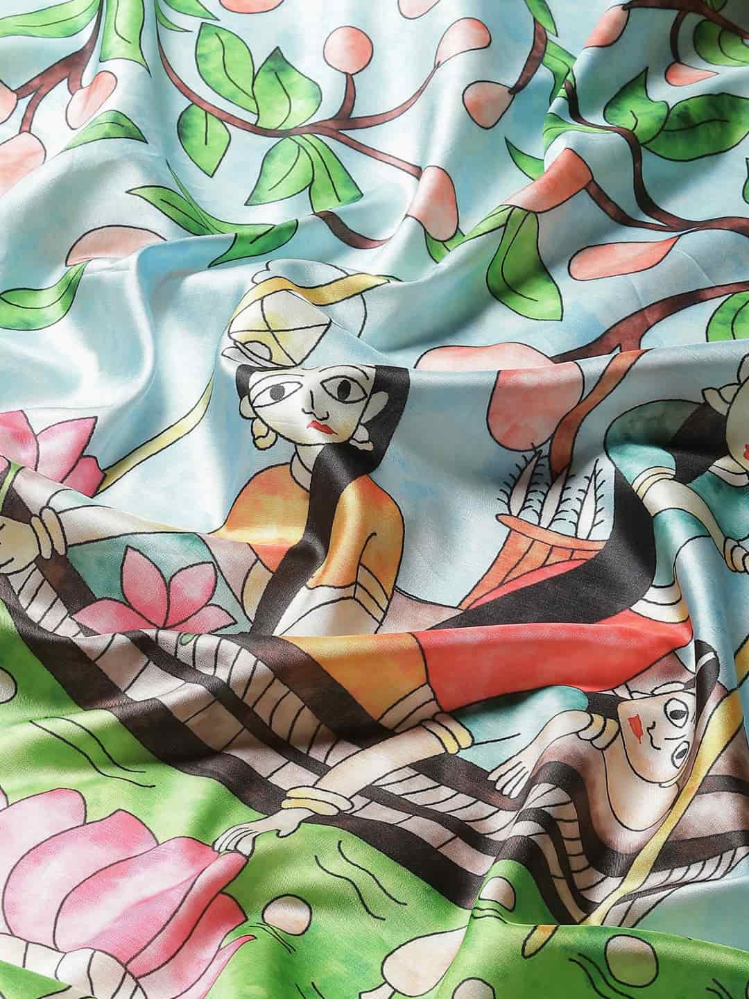 Banarasi Art Silk Digital Print Saree