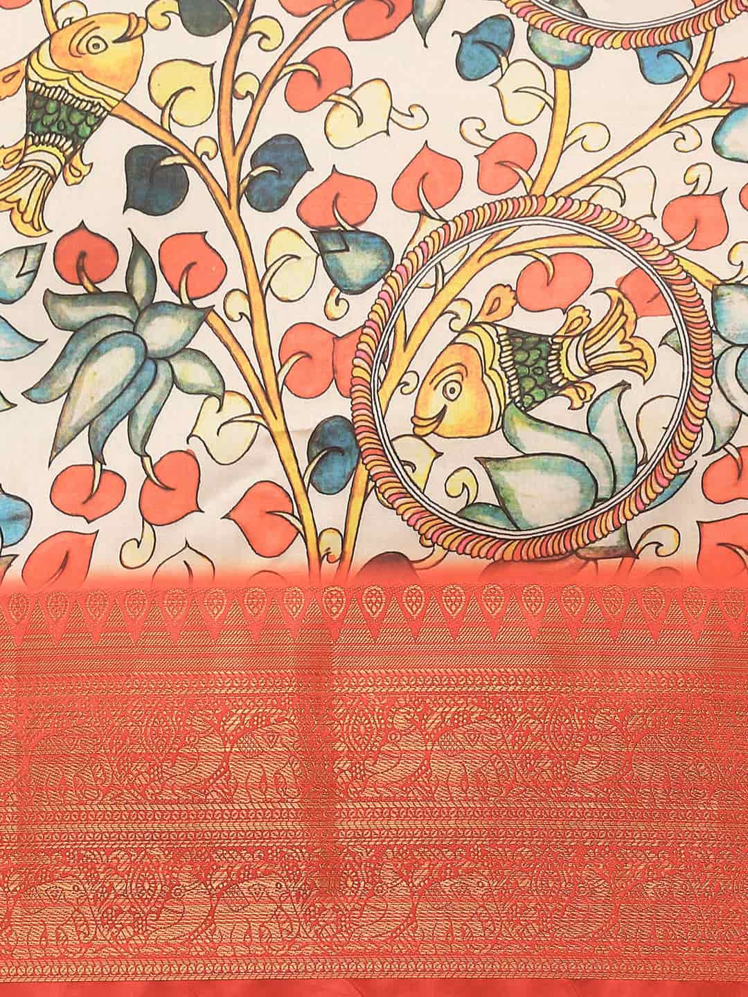 Banarasi Art Silk Digital Print Saree