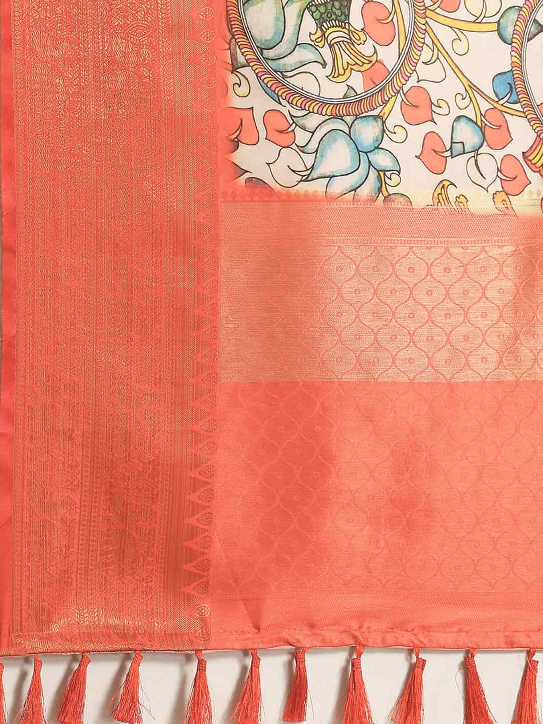 Banarasi Art Silk Digital Print Saree