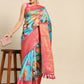Banarasi Art Silk Digital Print Saree
