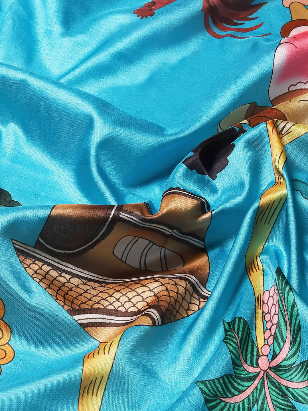 Banarasi Art Silk Digital Print Saree