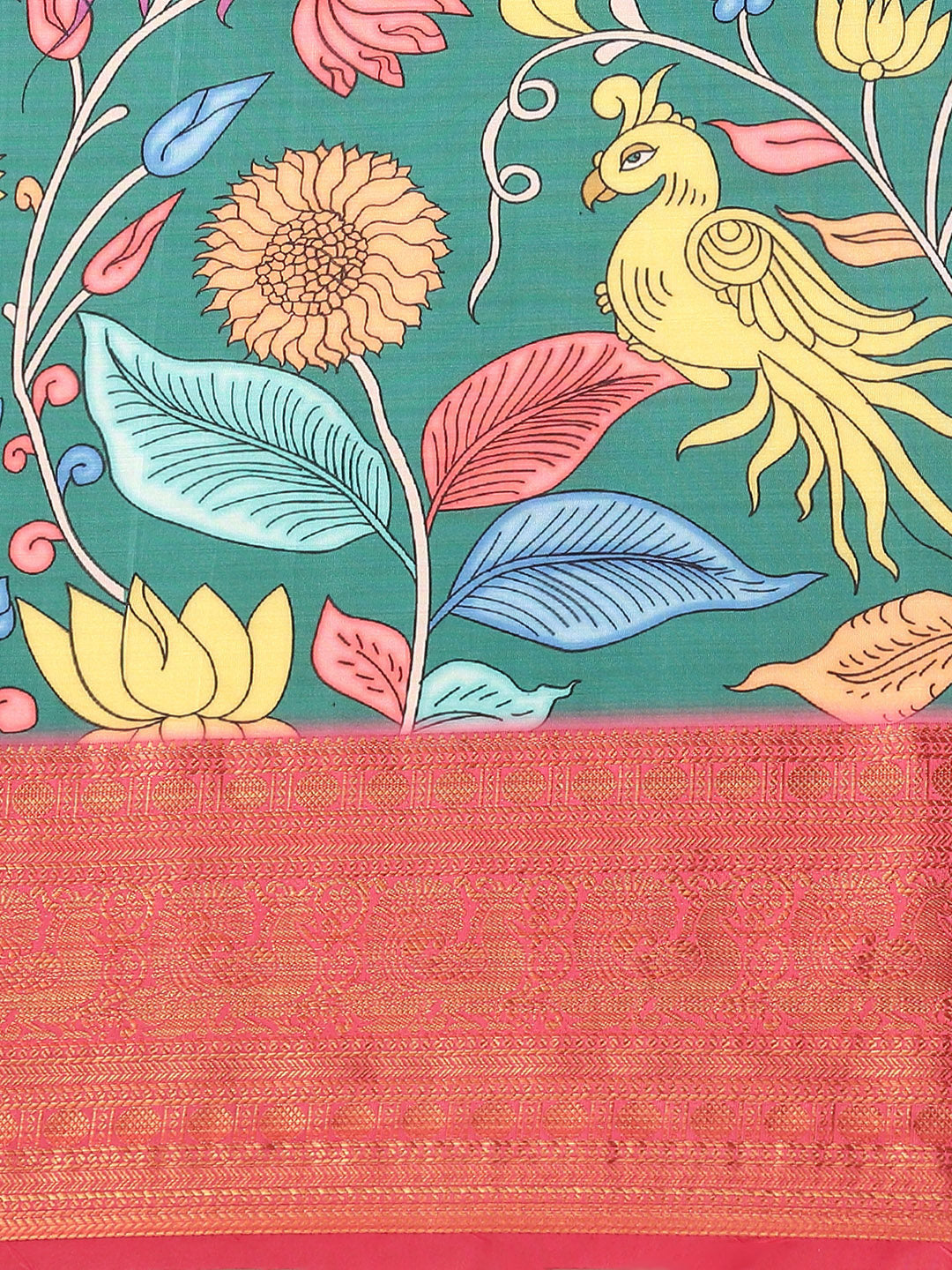 Banarasi Art Silk Digital Print Saree