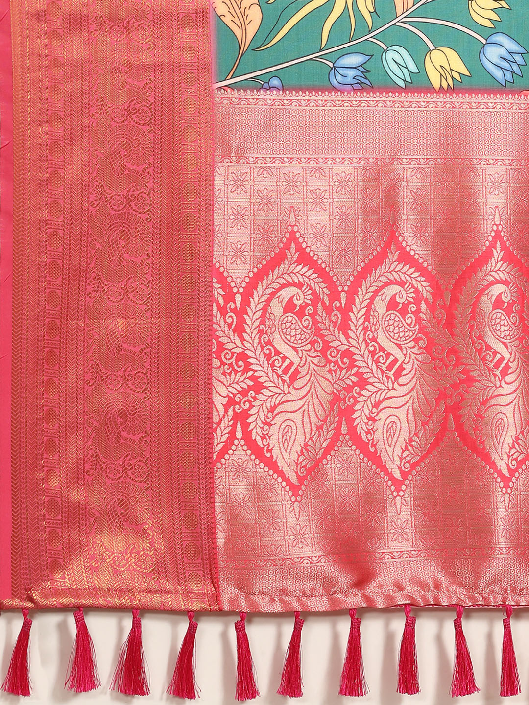 Banarasi Art Silk Digital Print Saree