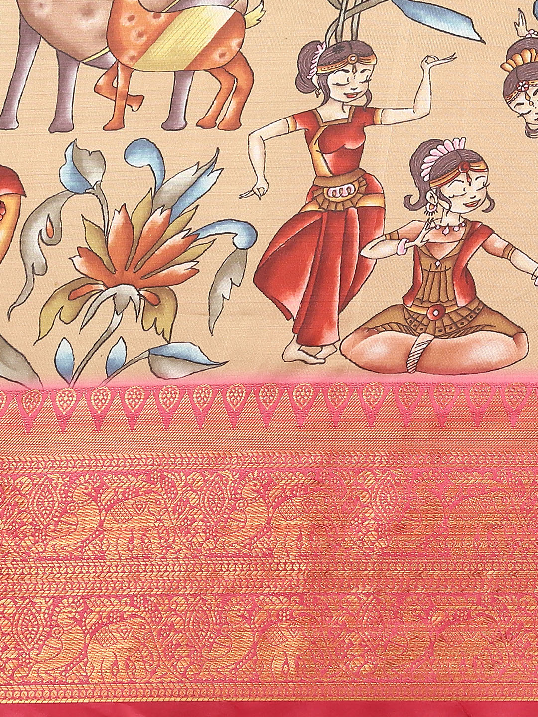 Banarasi Art Silk Digital Print Saree
