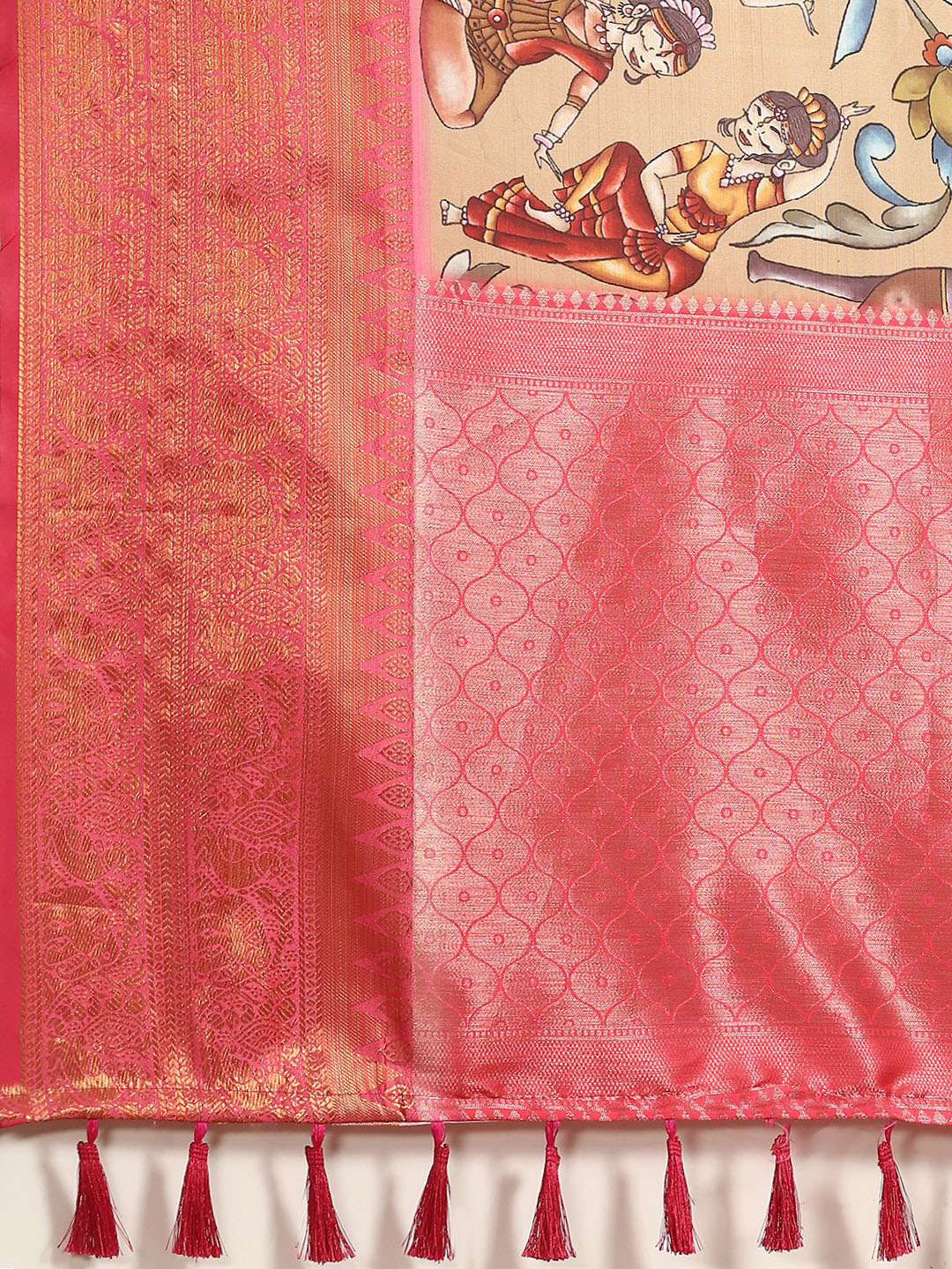 Banarasi Art Silk Digital Print Saree