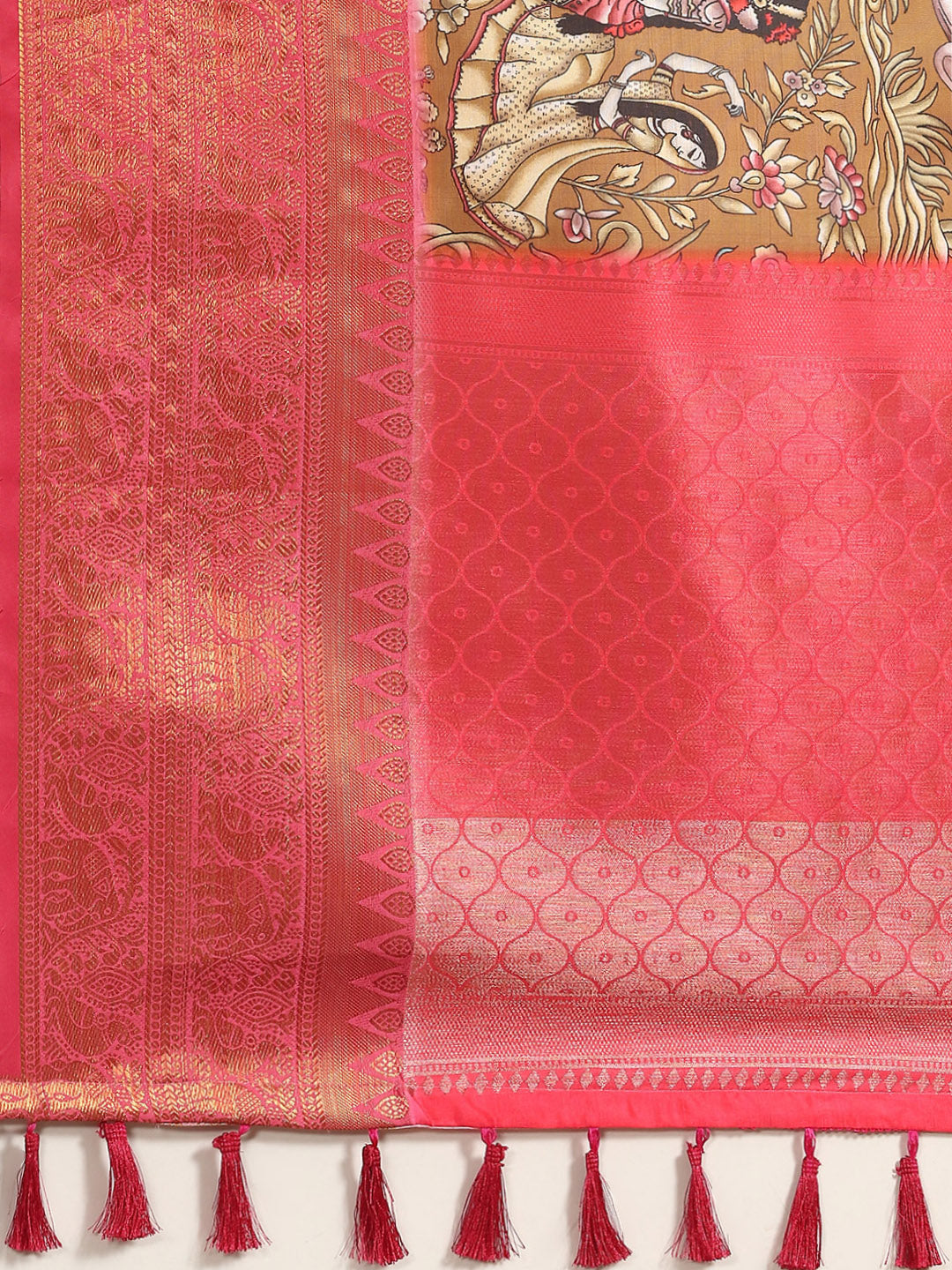 Banarasi Art Silk Digital Print Saree