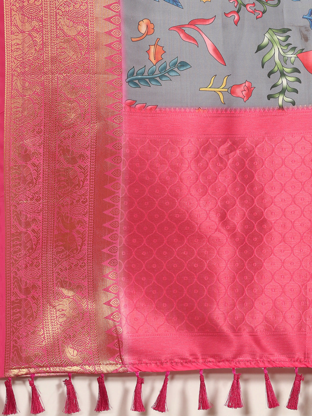 Banarasi Art Silk Digital Print Saree
