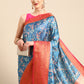 Women Art Silk Digital Print Saree
