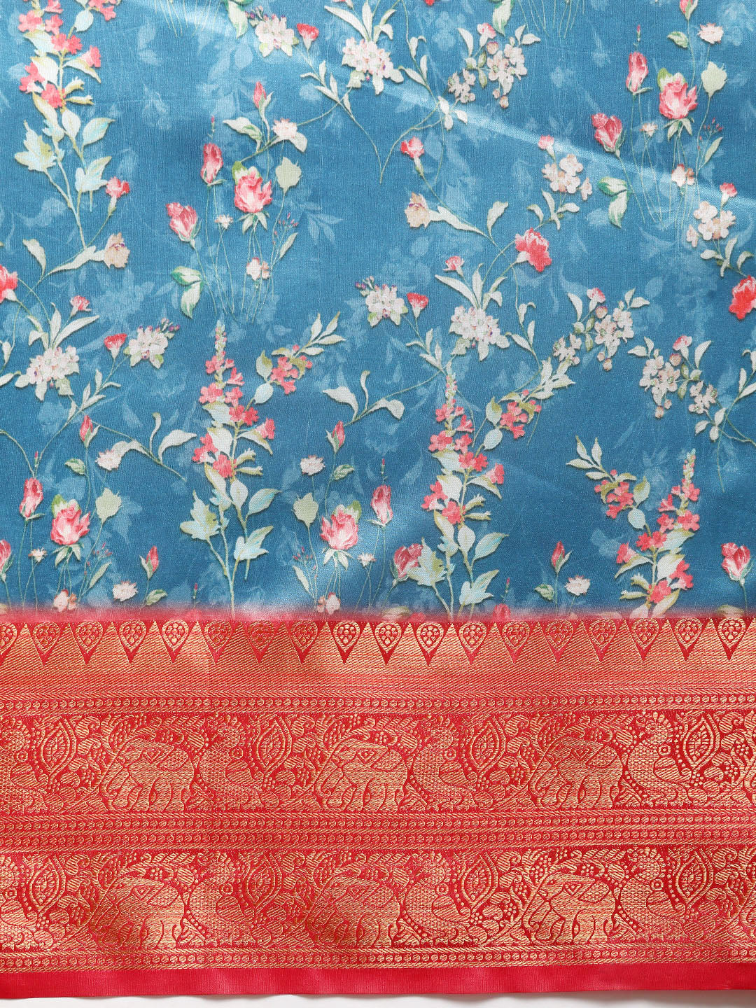 Women Art Silk Digital Print Saree