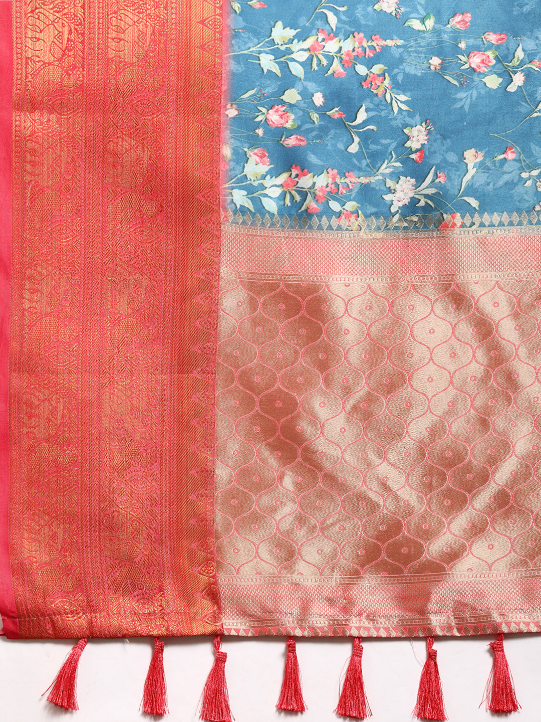 Women Art Silk Digital Print Saree