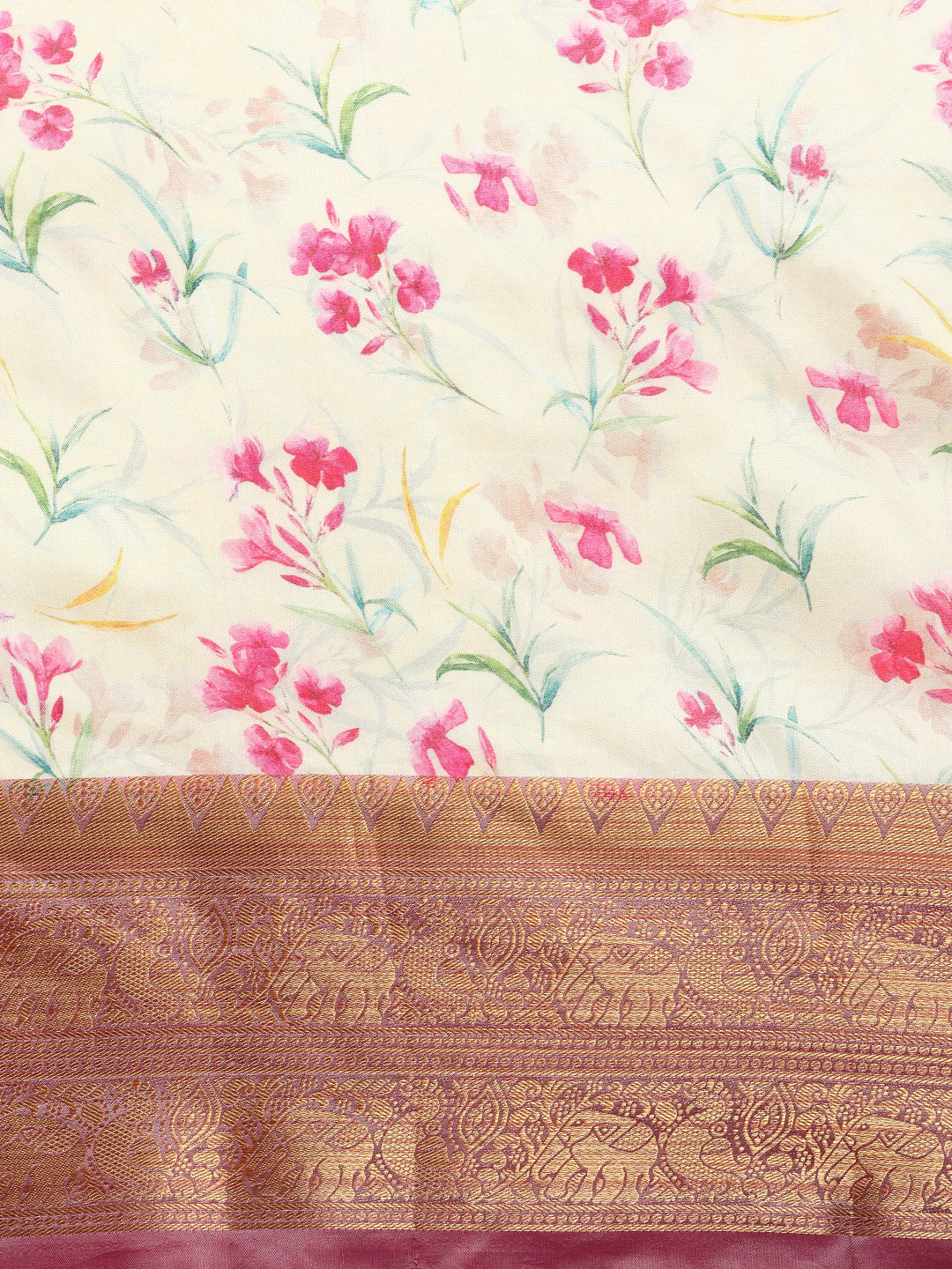 Women Art Silk Digital Print Saree