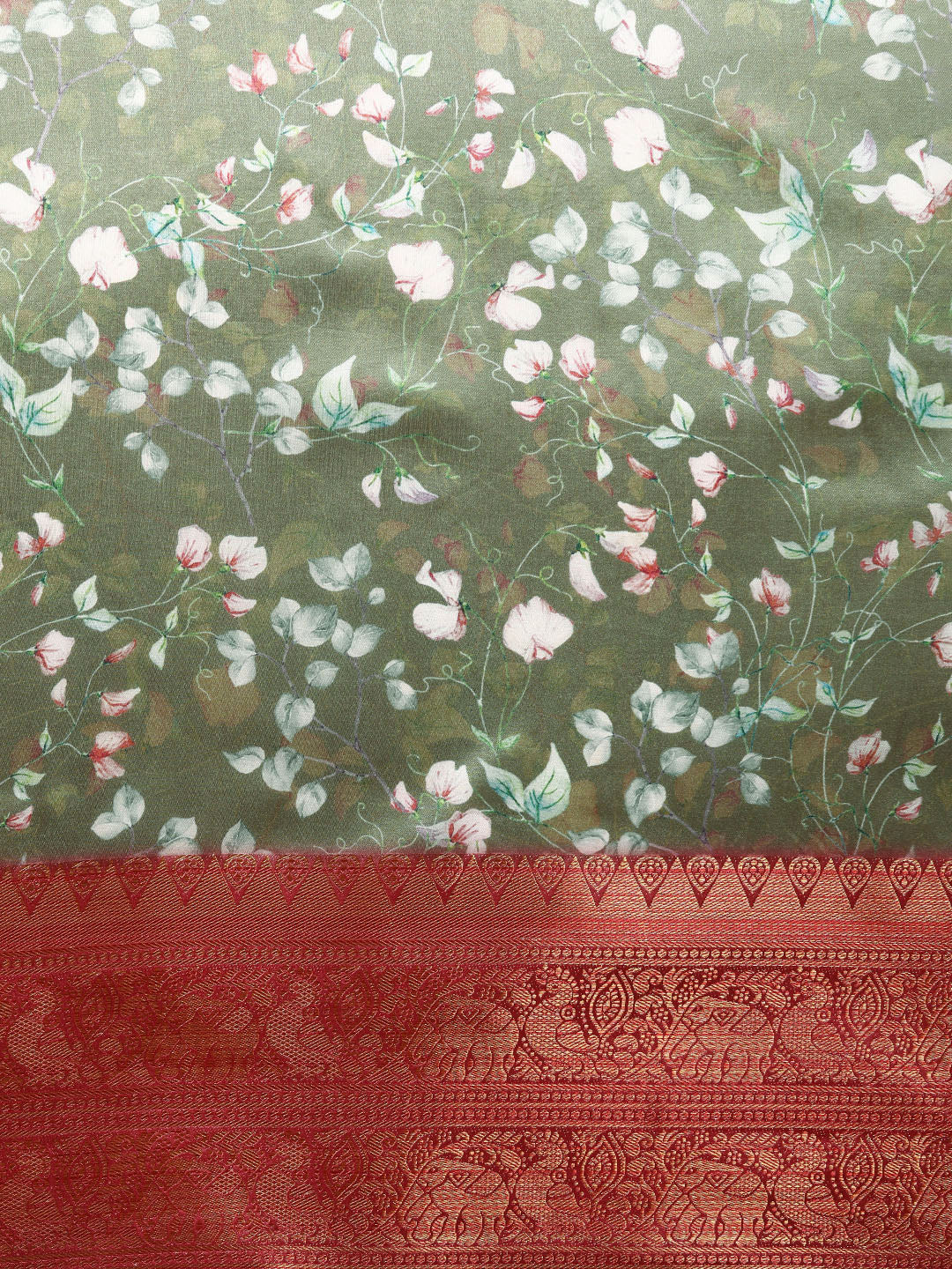 Women Art Silk Digital Print Saree