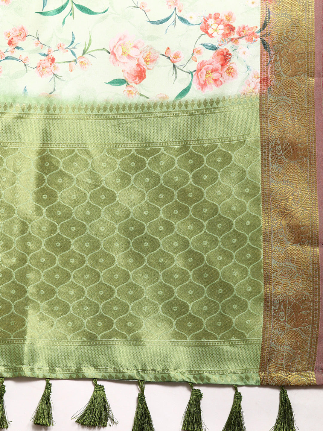 Women Art Silk Digital Print Saree