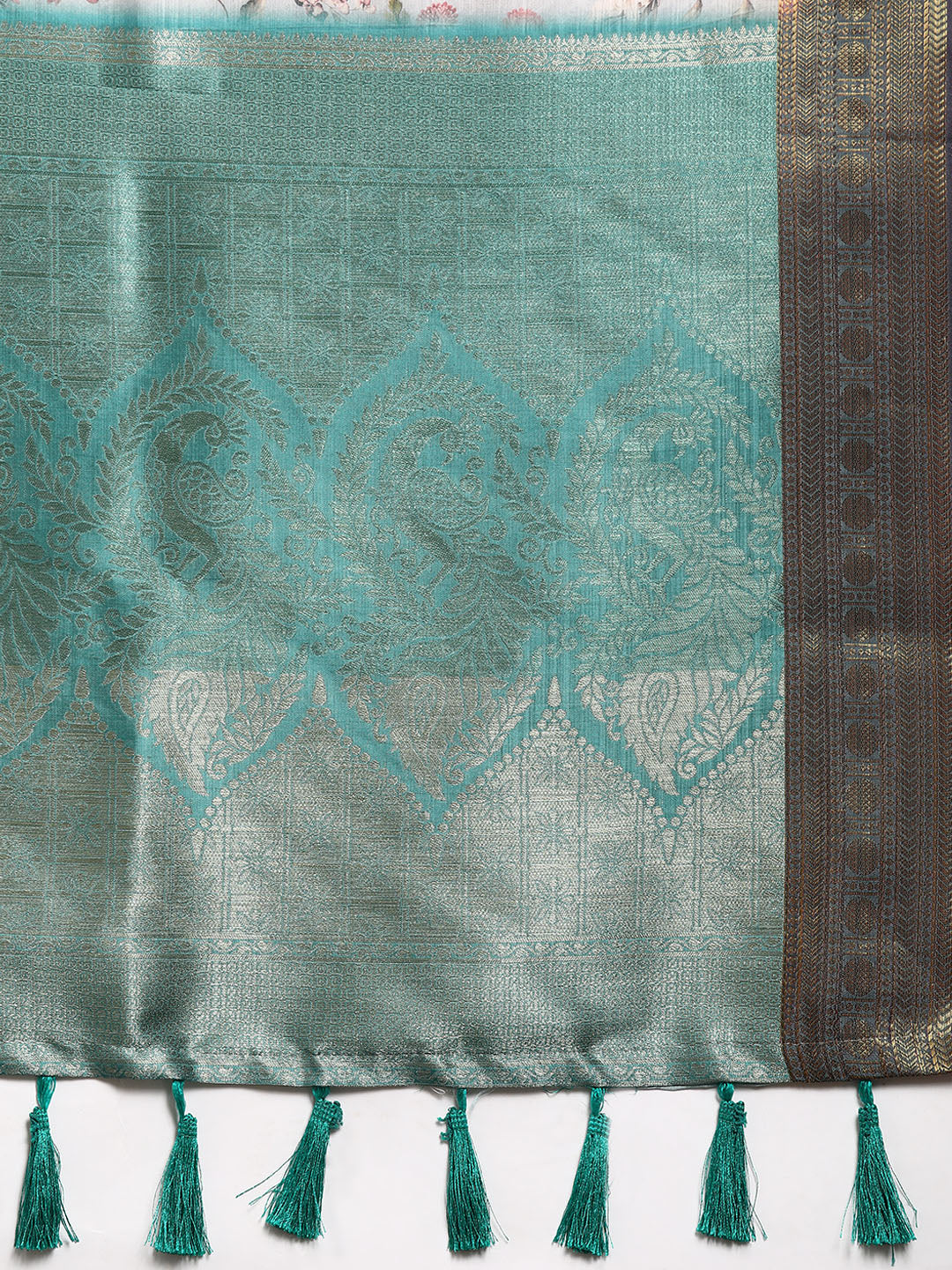 Art Silk Digital Print Saree