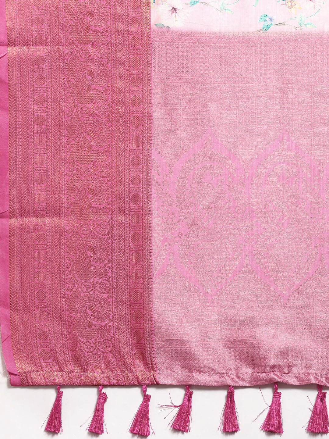 Art Silk Digital Print Saree