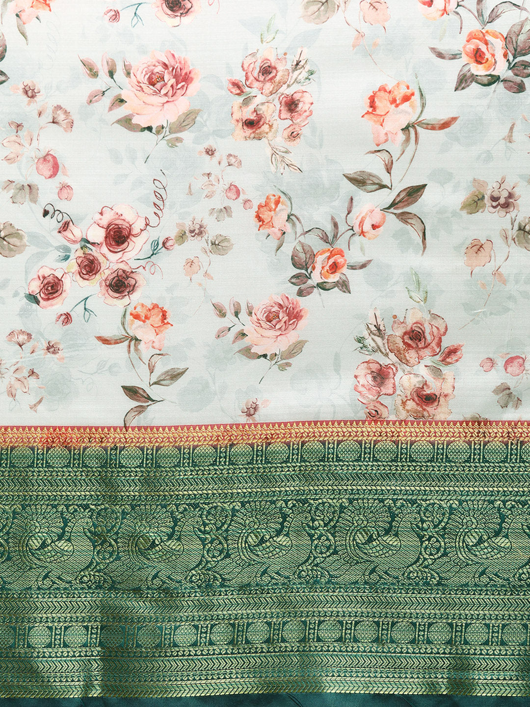 Art Silk Digital Print Saree