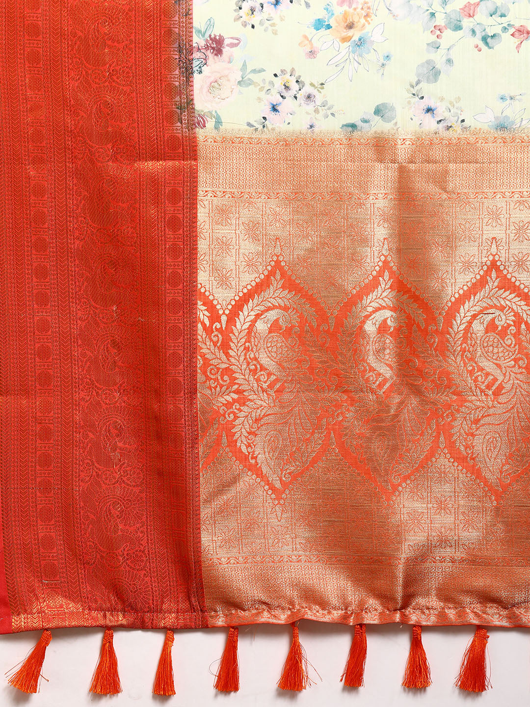 Art Silk Digital Print Saree