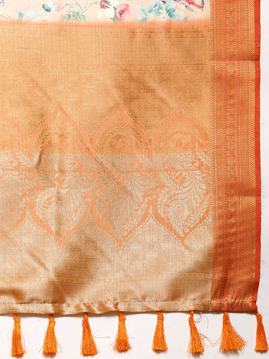 Art Silk Digital Print Saree