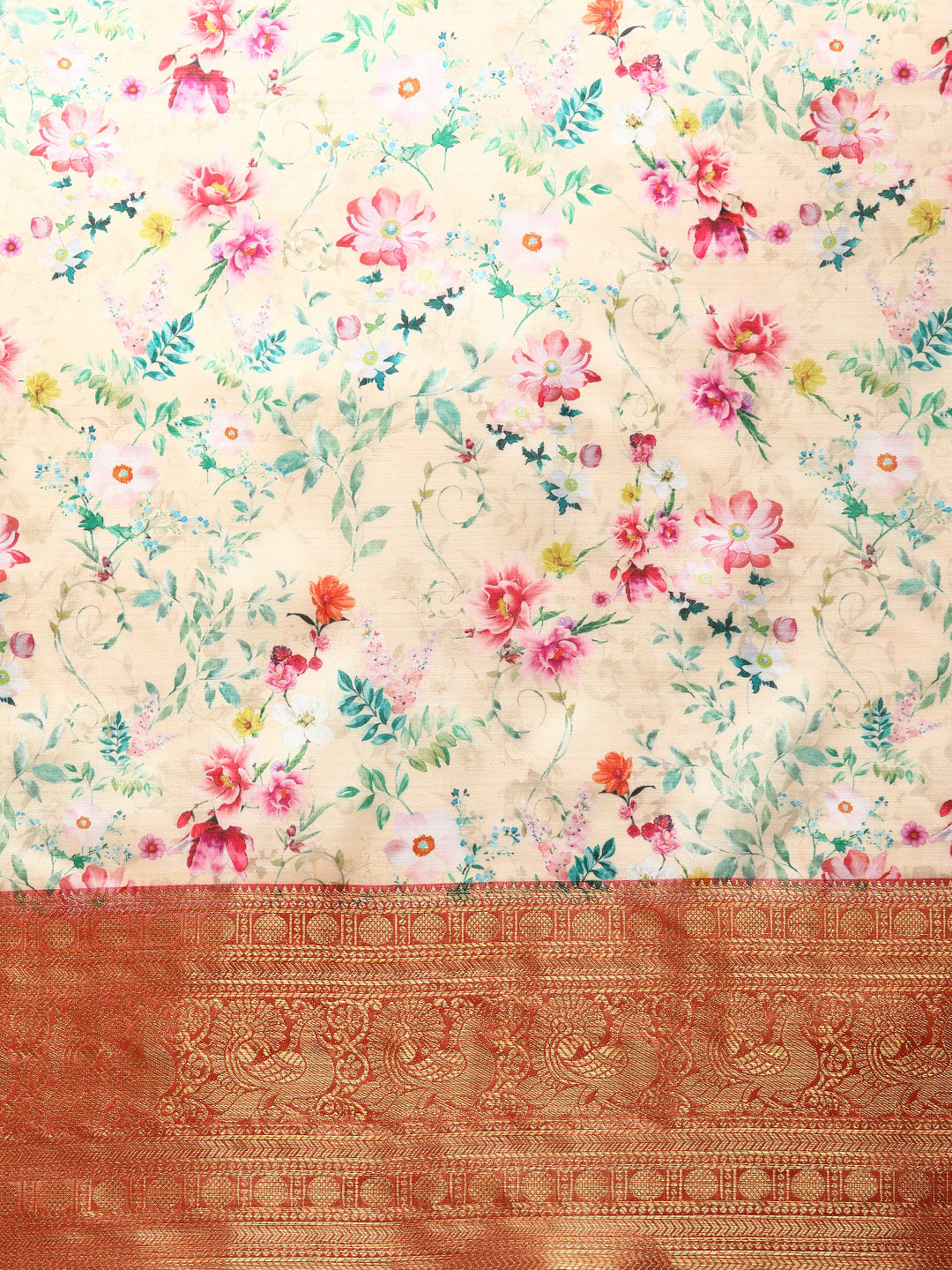 Art Silk Digital Print Saree