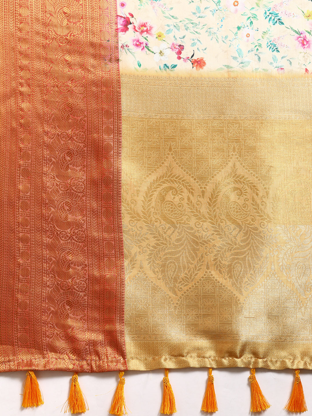 Art Silk Digital Print Saree