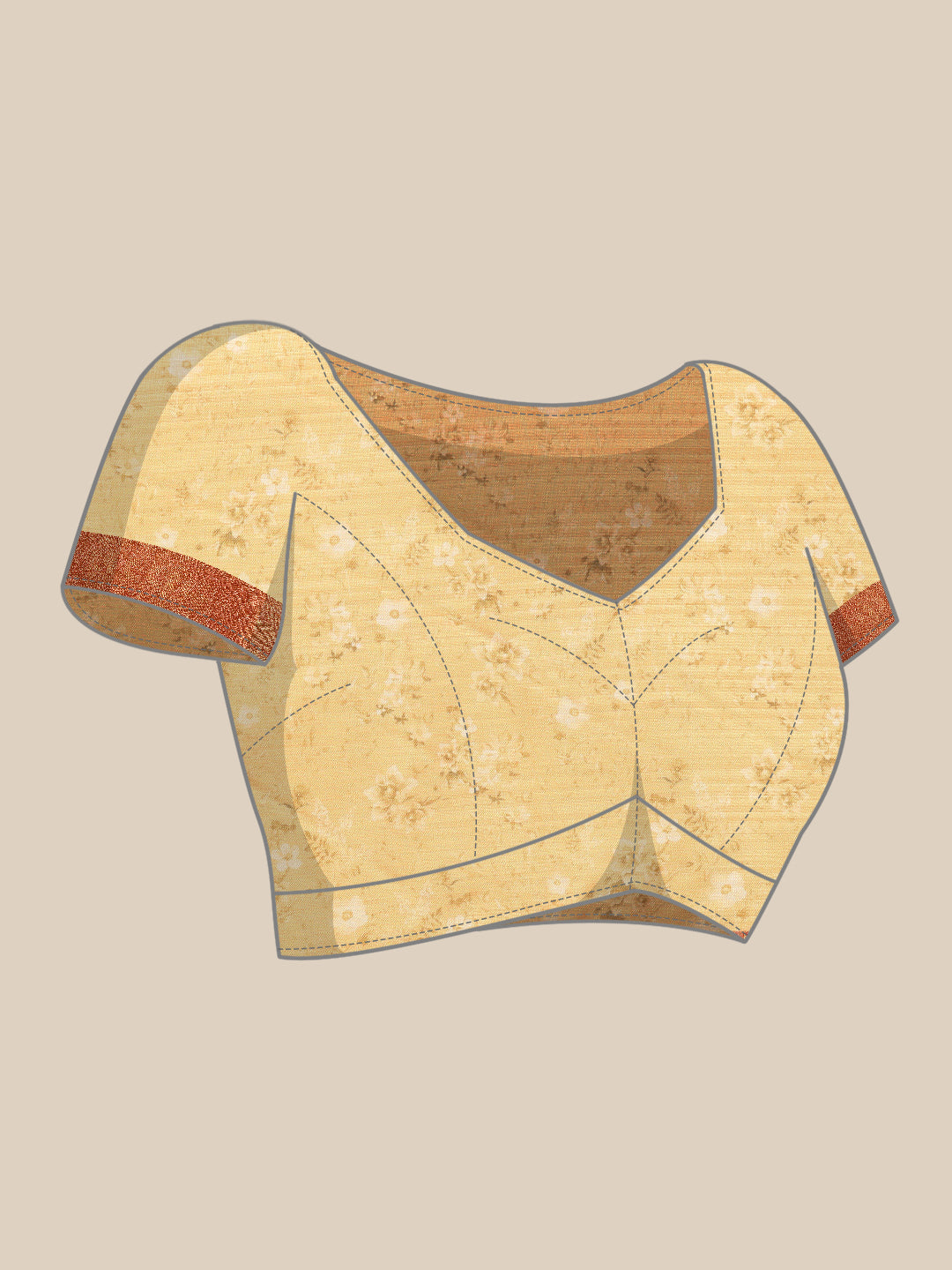 Art Silk Digital Print Saree