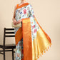 Art Silk Digital Print Saree