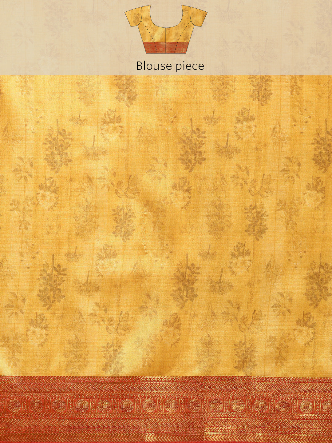 Art Silk Digital Print Saree