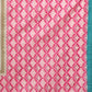 Chevron Striped Digital Printed Colorblocked Saree