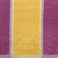 Color Blocked Zari Border Printed Silk Saree