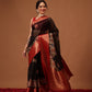 Kalamkari Digital Printed Georgette Saree With Rich Pallu