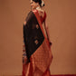 Kalamkari Digital Printed Georgette Saree With Rich Pallu