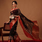 Kalamkari Digital Printed Georgette Saree With Rich Pallu