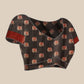 Kalamkari Digital Printed Georgette Saree With Rich Pallu