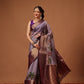 Kalamkari Digital Printed Georgette Saree With Rich Pallu