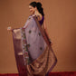 Kalamkari Digital Printed Georgette Saree With Rich Pallu
