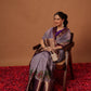 Kalamkari Digital Printed Georgette Saree With Rich Pallu