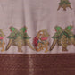 Kalamkari Digital Printed Georgette Saree With Rich Pallu