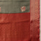 Banarasi Soft Crush Tissue Zari Digital Printed Pichwai Saree With Rich Pallu