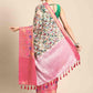 Kanjeewaram Silk Woven With Digital Printed Saree
