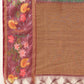 Women's Soft Muga Silk Solid Saree With Printed Border & Unstitched Blouse Piece