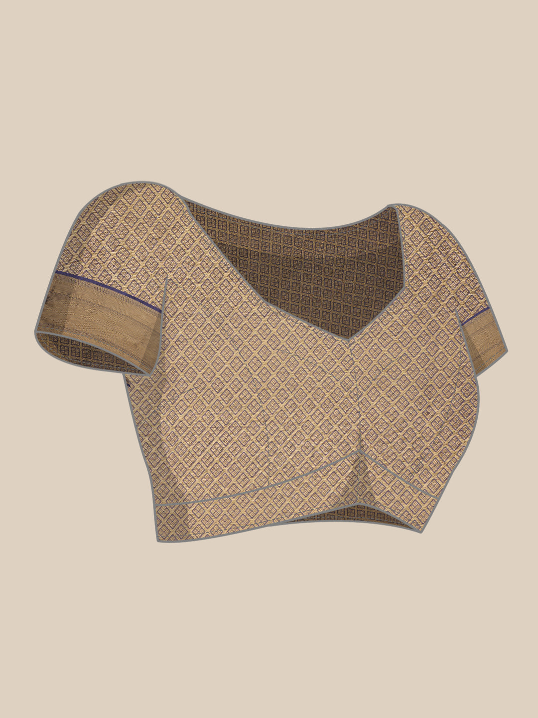 Tusser Soft Silk Digital Print Zari Woven Saree