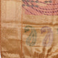 Tusser Soft Silk Digital Print Zari Woven Saree