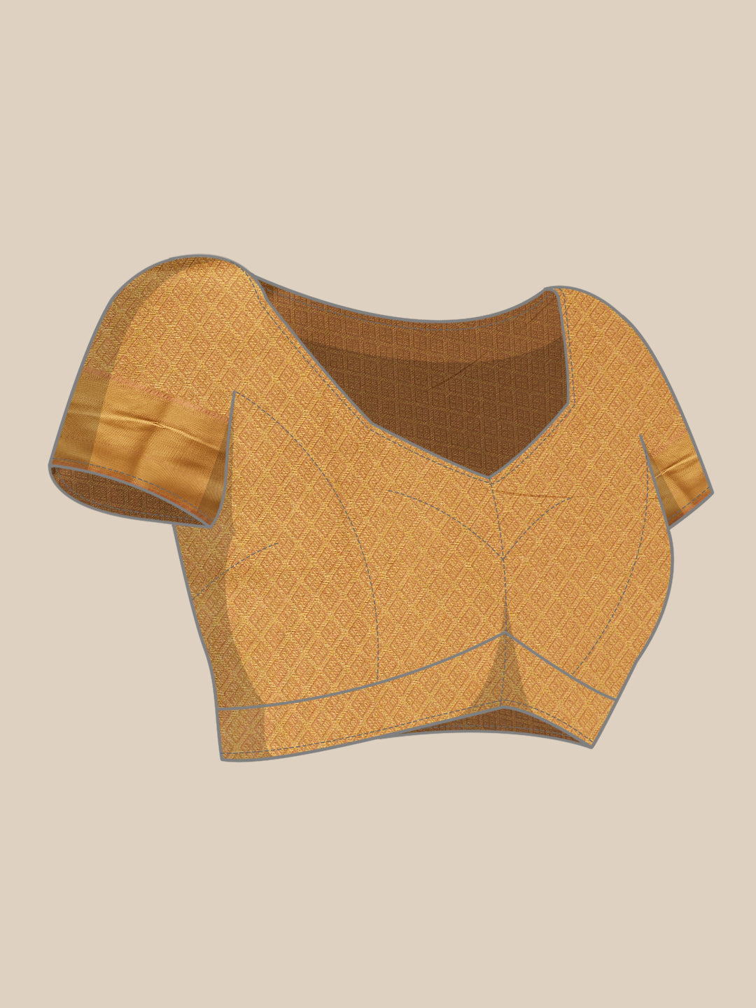 Tusser Soft Silk Digital Print Zari Woven Saree