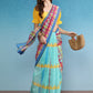 Chanderi Cotton Digital Printed Saree