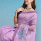 Chanderi Cotton Digital Printed Saree