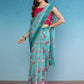 Chanderi Cotton Digital Printed Saree