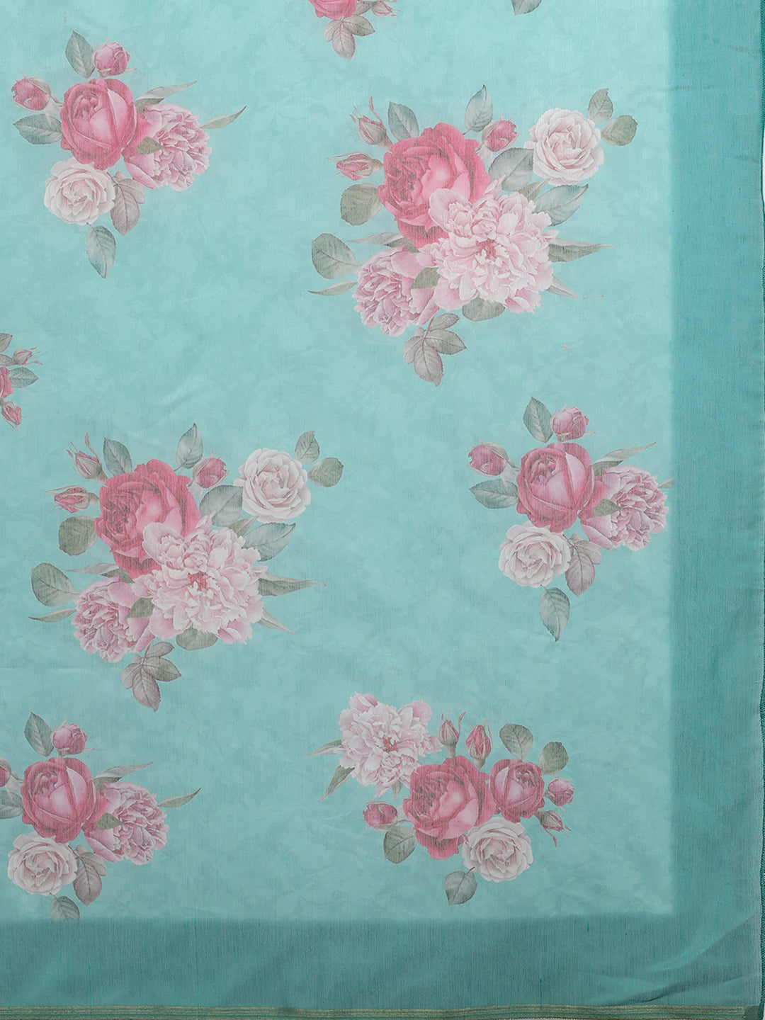 Chanderi Cotton Digital Printed Saree