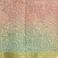 Warli Printed Crush Tissue Silk Saree With Small Border & Unstitched Blouse Piece