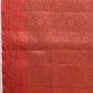 Warli Printed Crush Tissue Silk Saree With Small Border & Unstitched Blouse Piece