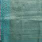 Warli Printed Crush Tissue Silk Saree With Small Border & Unstitched Blouse Piece